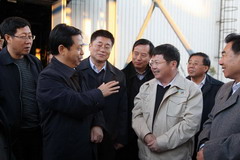 黑龙江省领导视察中粮生化能源（肇东）有限公司